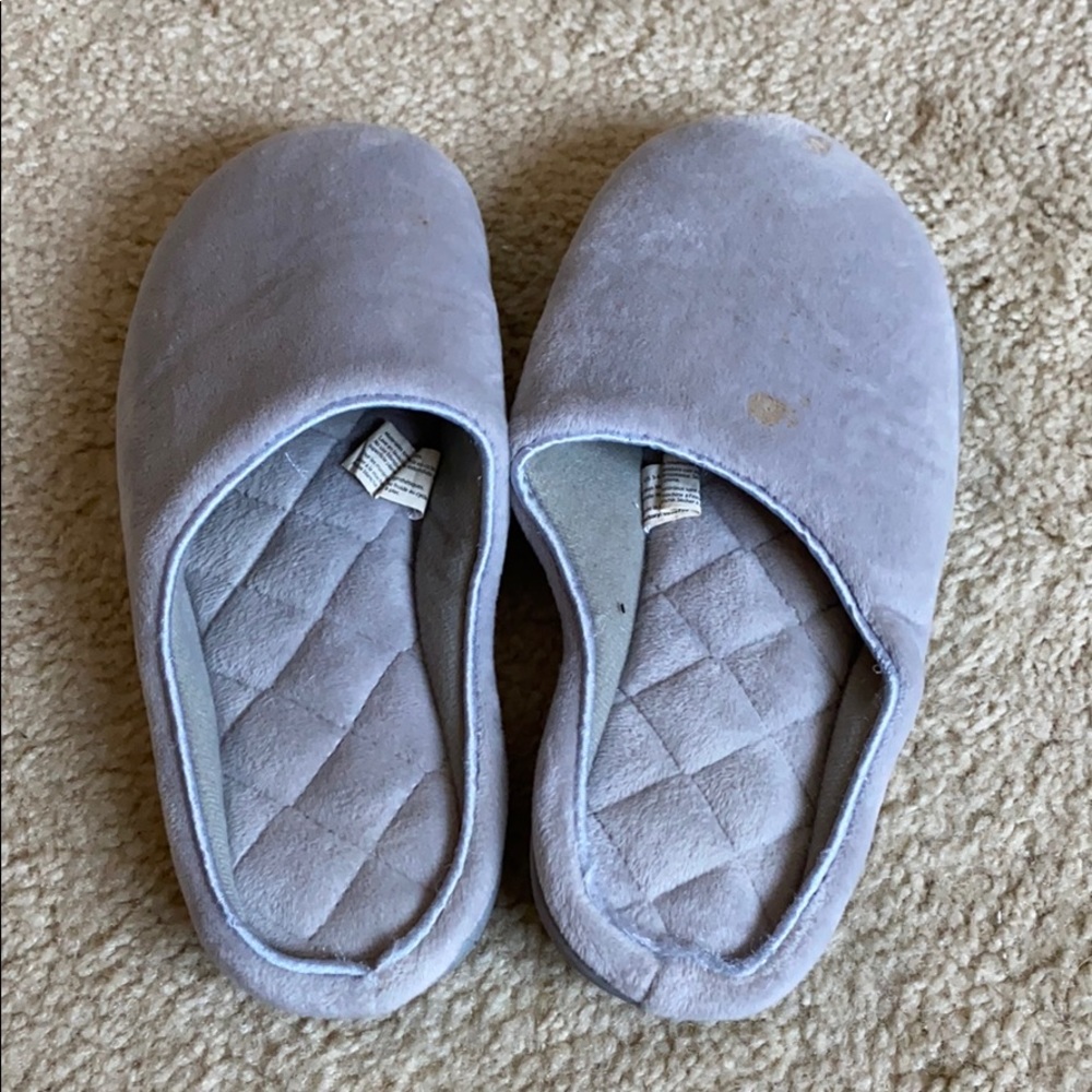 Grey Slippers